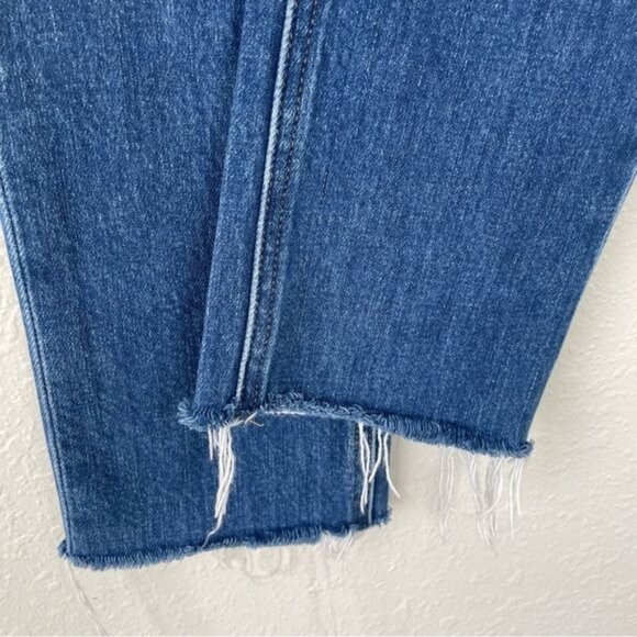 Frame Le Nik Distressed raw hem skinny jeans 24 - Picture 5 of 11